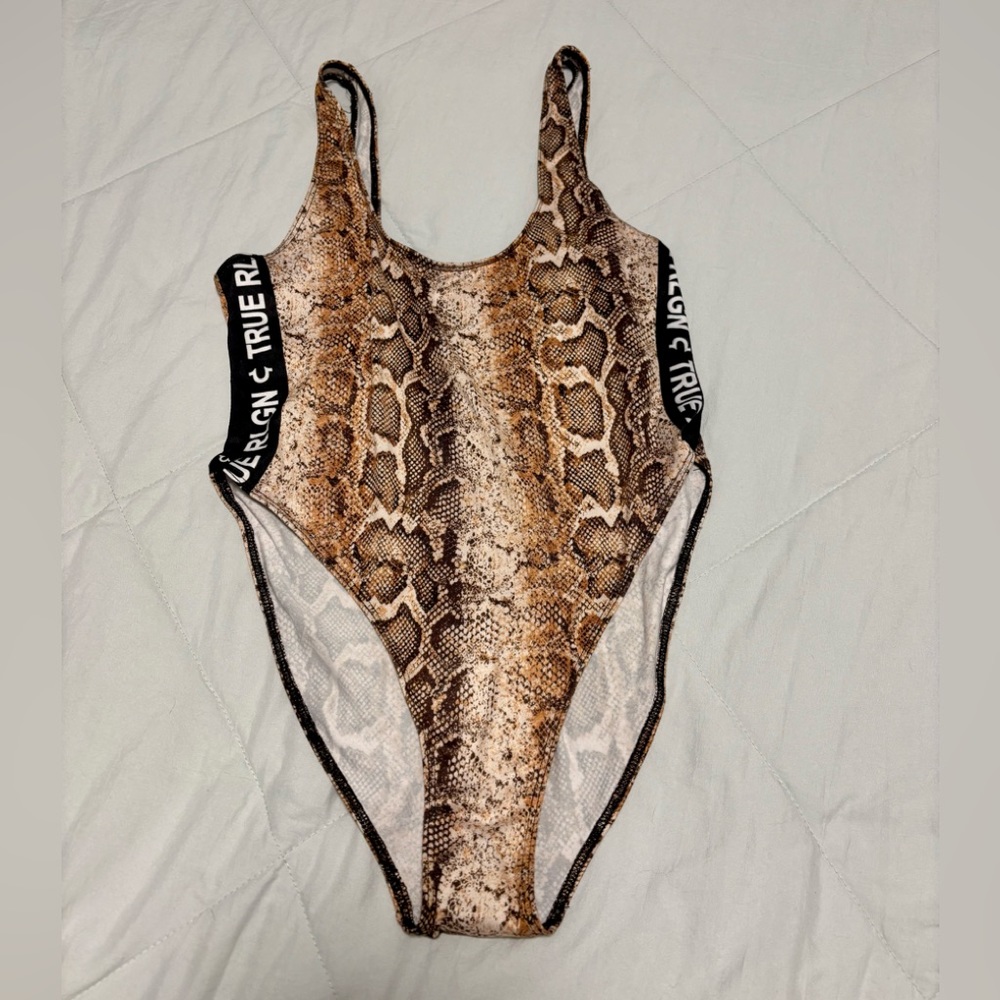 True Religion one piece size (medium/large)